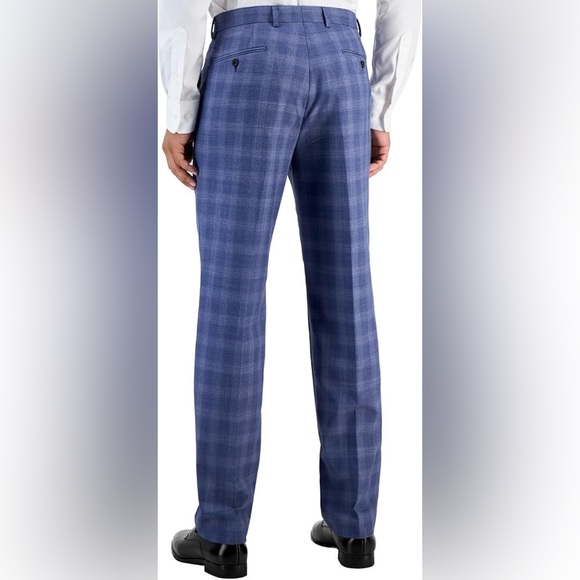 Lauren Ralph Lauren Men's Edgewood Plaid Classic Fit Suit Pants Wool Blend - Picture 2 of 9